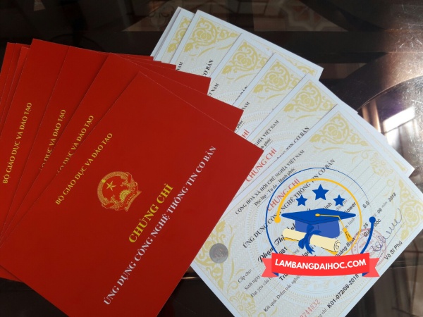 làm chứng chỉ tin học