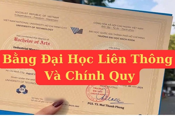 giá trị bằng đại học liên thông
