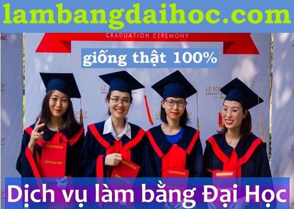 dịch vụ làm bằng đại học tại huế