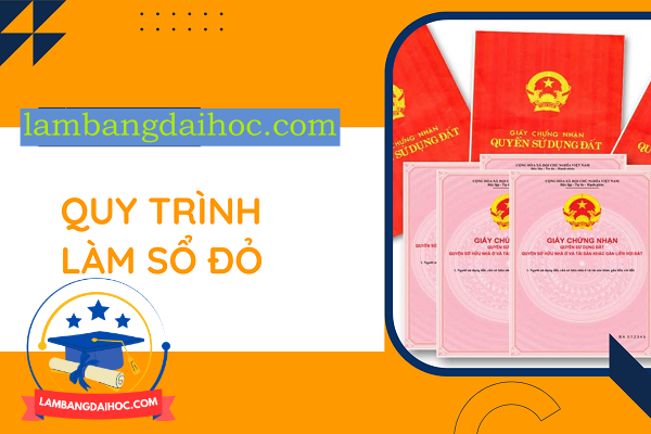 quy trình làm sổ đỏ