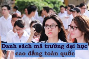 mã trường đại học