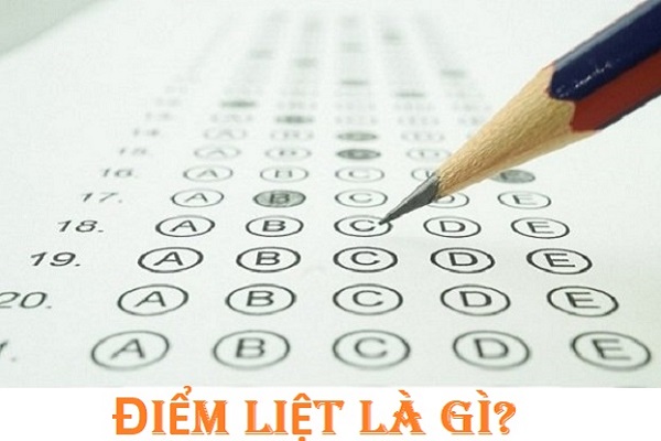 điểm liệt xét tốt nghiệp THPT