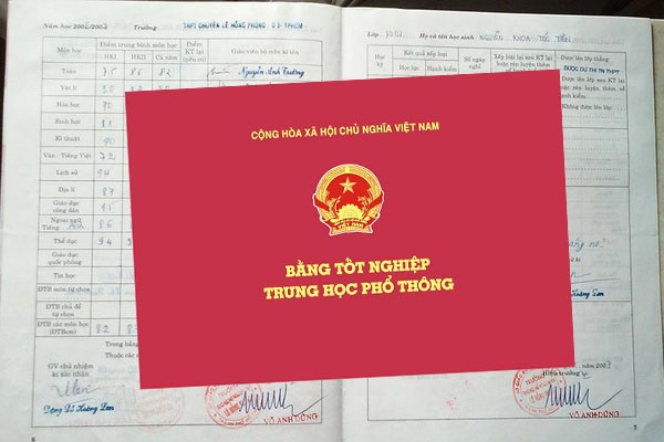 xét tốt nghiệp cấp 3