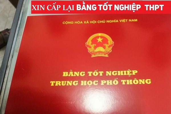 thủ tục xin cấp lại bằng tốt nghiệp thpt