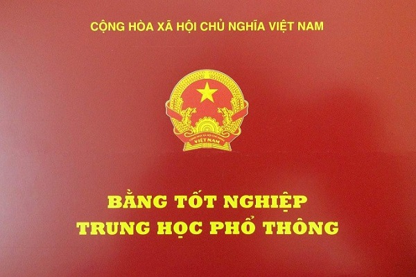 bằng tốt nghiệp cấp 3