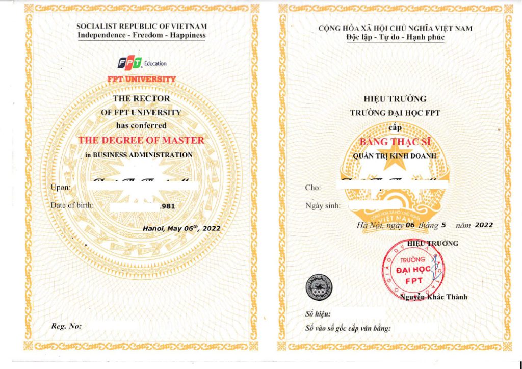 Làm bằng tiến sĩ, làm bằng thạc sĩ 