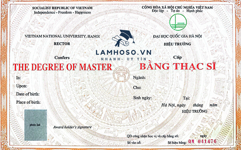 Làm bằng tiến sĩ, làm bằng thạc sĩ 